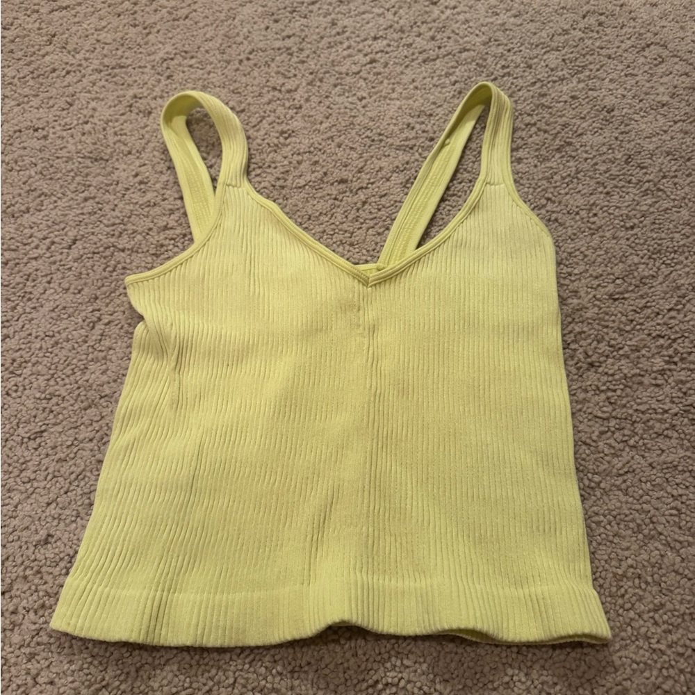 Yellow Tank Top